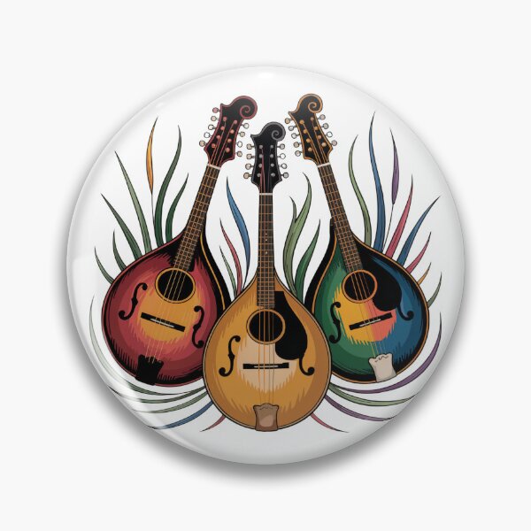Item preview, Bluegrass Mandolin/Guitar designed and sold by MadCatPrints.