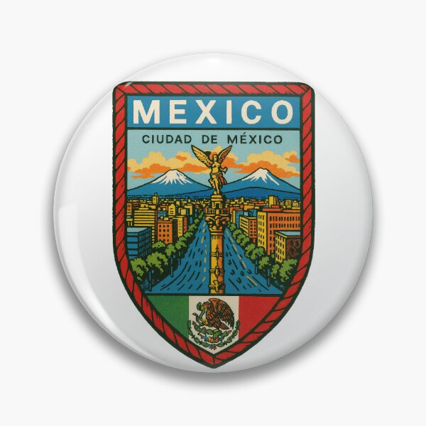 Item preview, Mexico City Vintage Style Decal designed and sold by Decal Mania.