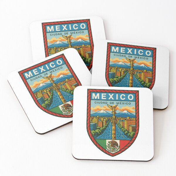 Item preview, Mexico City Vintage Style Decal designed and sold by Decal Mania.