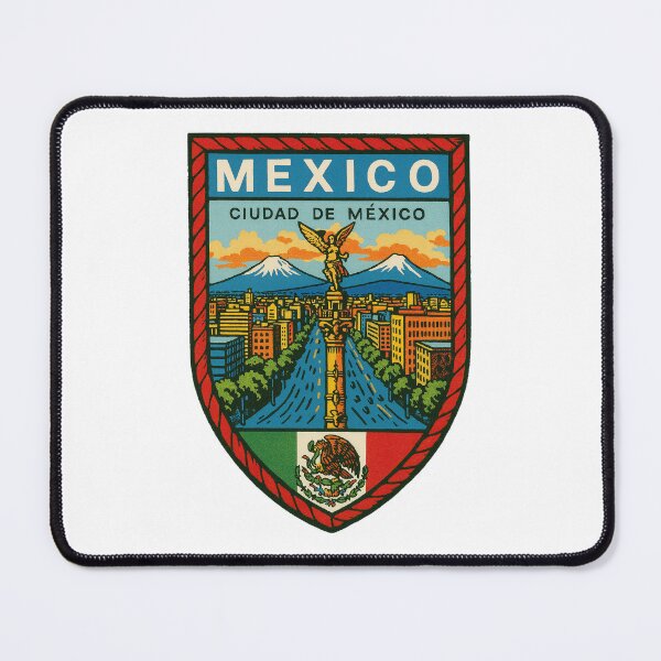 Item preview, Mexico City Vintage Style Decal designed and sold by Decal Mania.