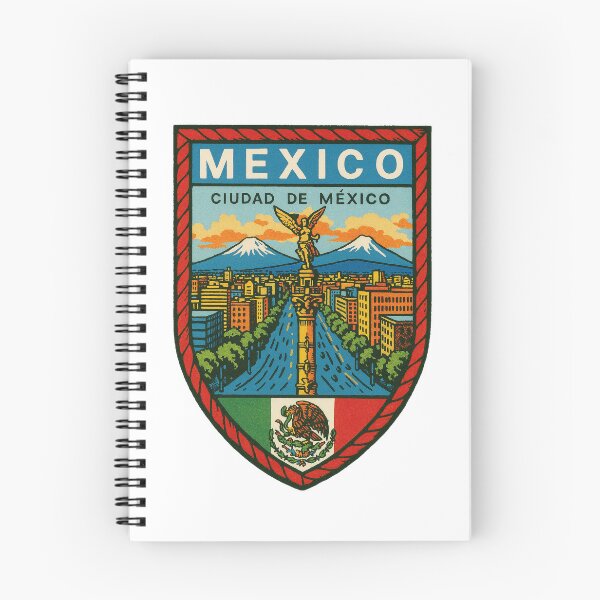 Item preview, Mexico City Vintage Style Decal designed and sold by Decal Mania.