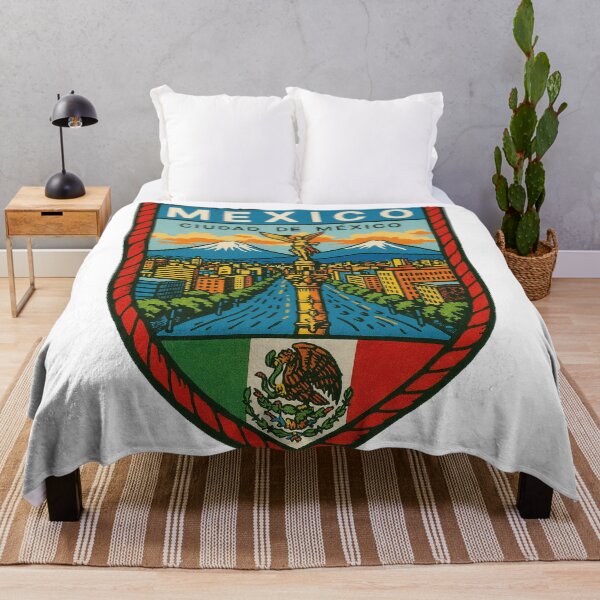 Item preview, Mexico City Vintage Style Decal designed and sold by Decal Mania.