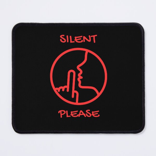 Item preview, Silent Please – Funny Gifts for Librarians designed and sold by ZoTo-Studio.