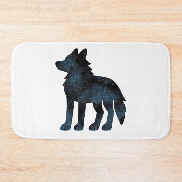 Item preview, Cosmic Wolf Howl Silhouette designed and sold by Kemsanli.