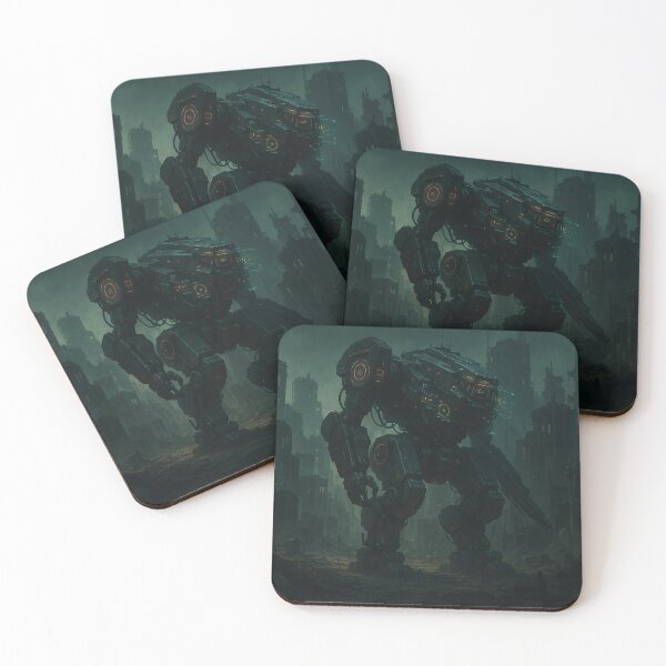 Item preview, Mech Patrol in Ruins designed and sold by CTRL-DECAY.