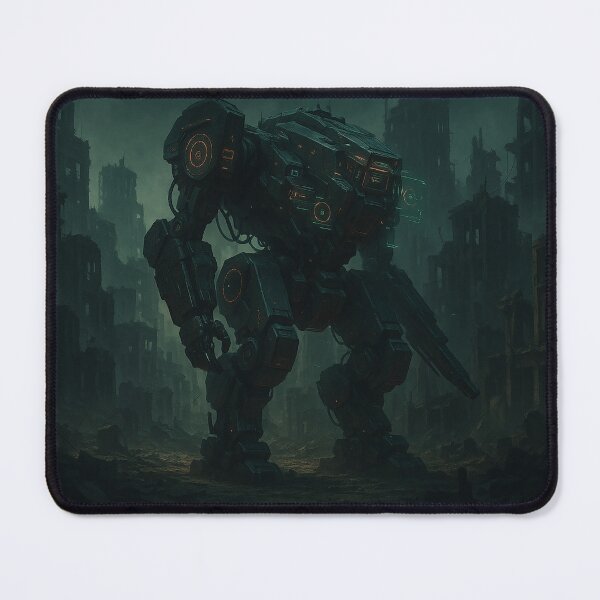Item preview, Mech Patrol in Ruins designed and sold by CTRL-DECAY.
