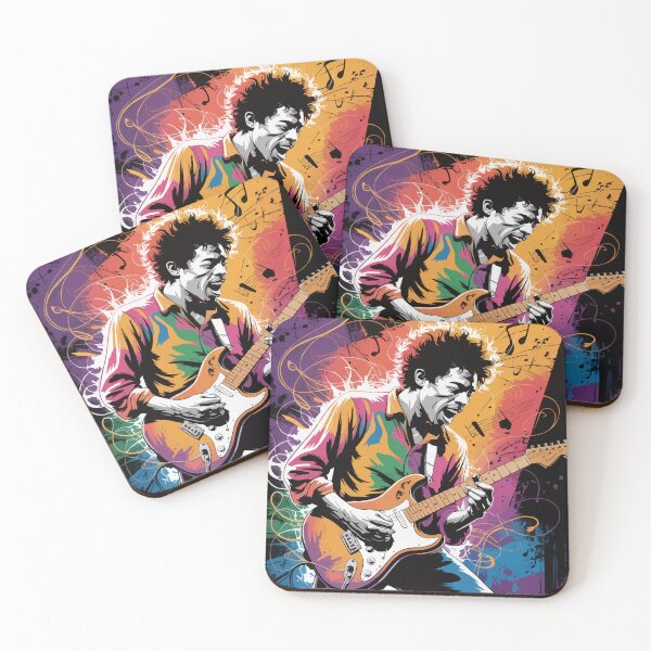 Item preview, Hendrix playing his music designed and sold by Ketique.