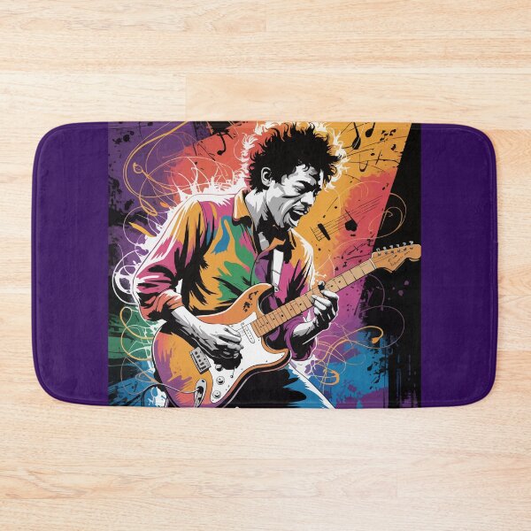 Item preview, Hendrix playing his music designed and sold by Ketique.