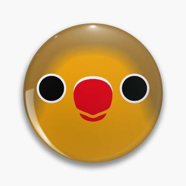 Item preview, The face of a fischer's lovebird designed and sold by INKOYADO.