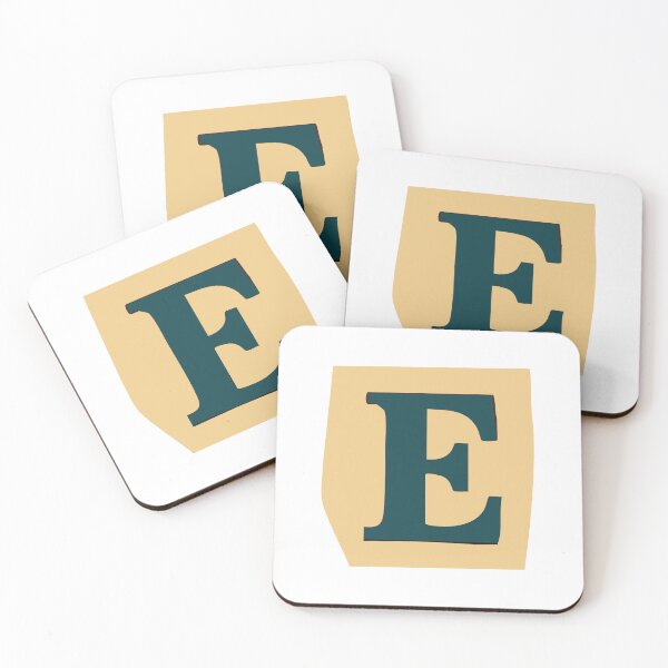 Item preview, Letter E - Colorful Cutout Paper Collage Alphabet Initial designed and sold by uncoXab.