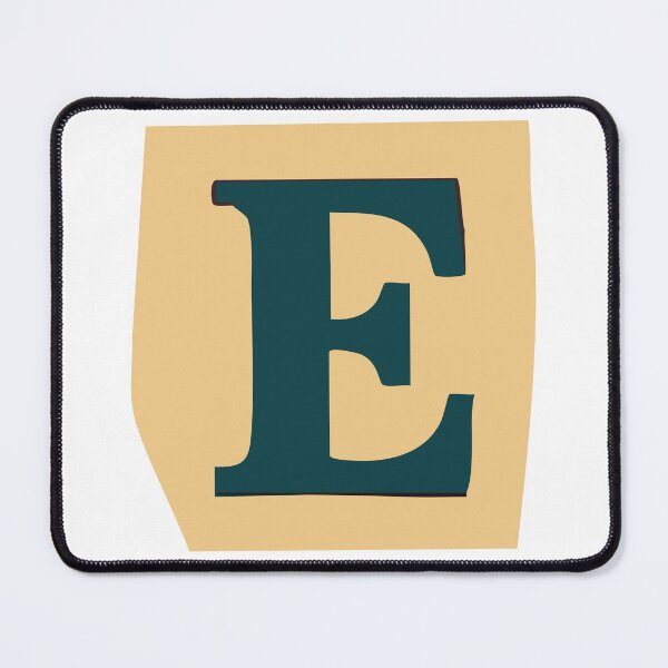 Item preview, Letter E - Colorful Cutout Paper Collage Alphabet Initial designed and sold by uncoXab.