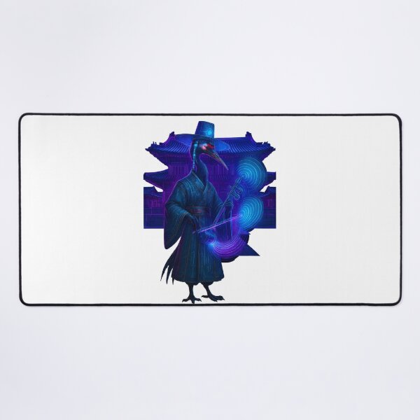 Item preview, Cyberpunk Crane Musician in Futuristic Korean Palace designed and sold by JoseOn2200.