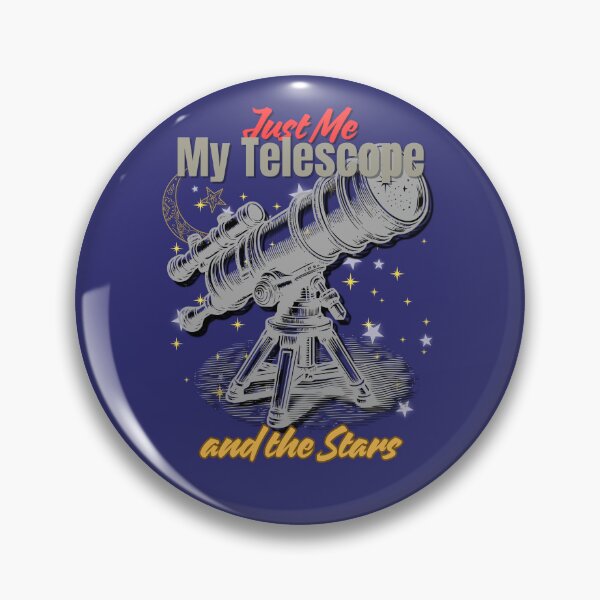 Item preview, Just Me, My Telescope, and the Stars – Stargazing Astronomy Design designed and sold by Timeless Design.