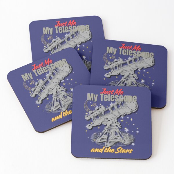 Item preview, Just Me, My Telescope, and the Stars – Stargazing Astronomy Design designed and sold by Timeless Design.