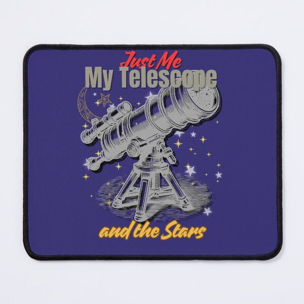 Item preview, Just Me, My Telescope, and the Stars – Stargazing Astronomy Design designed and sold by Timeless Design.