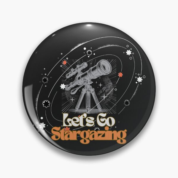 Item preview, Let’s Go Stargazing – Vintage Telescope Night Sky Design designed and sold by Timeless Design.