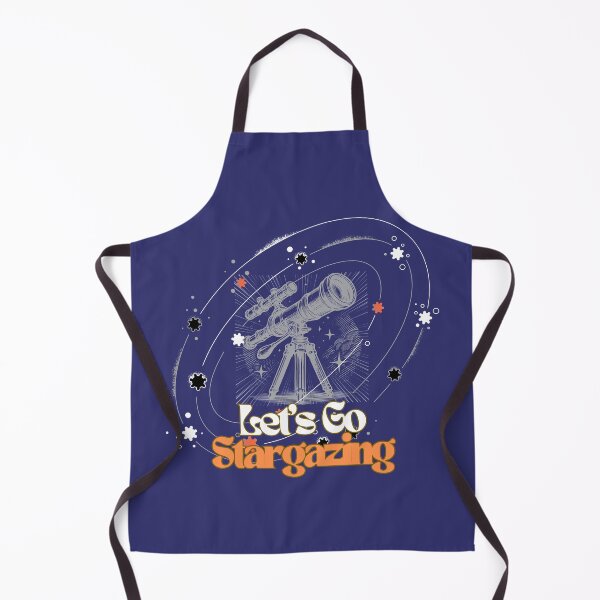 Item preview, Let’s Go Stargazing – Vintage Telescope Night Sky Design designed and sold by Timeless Design.