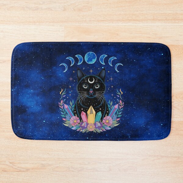 Item preview, Moonlit Whiskers & Crystal Spells designed and sold by MysticOzzy.