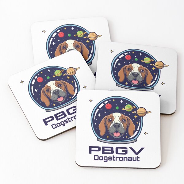 Item preview, PBGV Dogstronaut – Cute Space Dog  designed and sold by The Real Life Symphony.