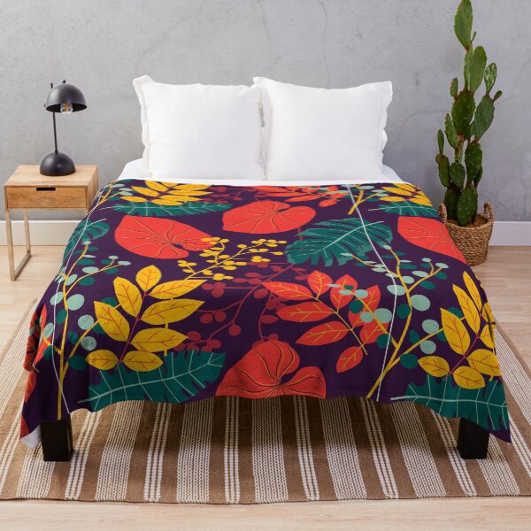 Item preview, Tropical Jungle Foliage – Bold Hand-Drawn Botanical Pattern designed and sold by Atokeh.