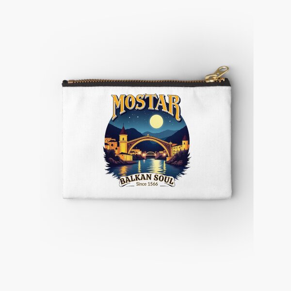 Item preview, Mostar Stari Most – Balkan Soul Night View Design designed and sold by Timeless Design.