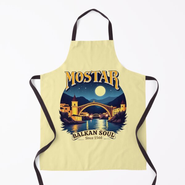 Item preview, Mostar Stari Most – Balkan Soul Night View Design designed and sold by Timeless Design.
