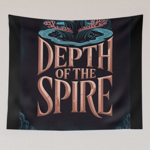 Item preview, Depth of the Spire Coral Reef designed and sold by ShadowAndSlate.