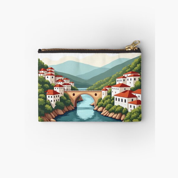 Item preview, Berat – Mangalem & Gorica United by the Bridge designed and sold by Timeless Design.