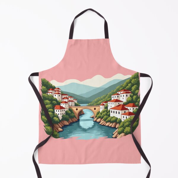 Item preview, Berat – Mangalem & Gorica United by the Bridge designed and sold by Timeless Design.