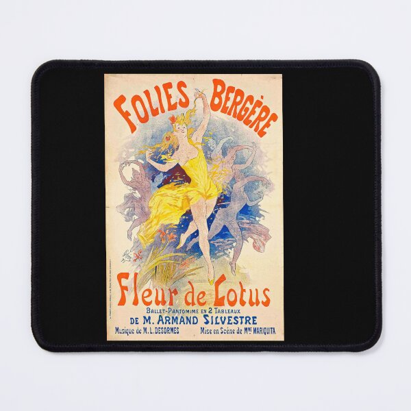 Item preview, Vintage poster for Folies Bergere designed and sold by stevepaint.