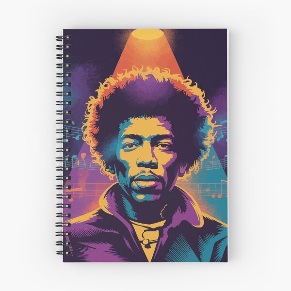 Artikelvorschau, Jimmy Hendrix Live im Konzert entworfen und verkauft von Ketique.