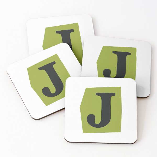Item preview, Letter J - Colorful Cutout Paper Collage Alphabet Initial designed and sold by uncoXab.