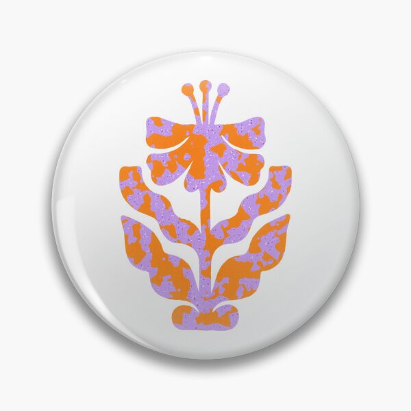 Item preview, Butterfly Flower Folk Art designed and sold by Kemsanli.