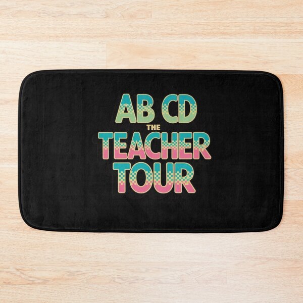 Item preview, ABCD Back To School Tour Teacher  designed and sold by BHMARTS.