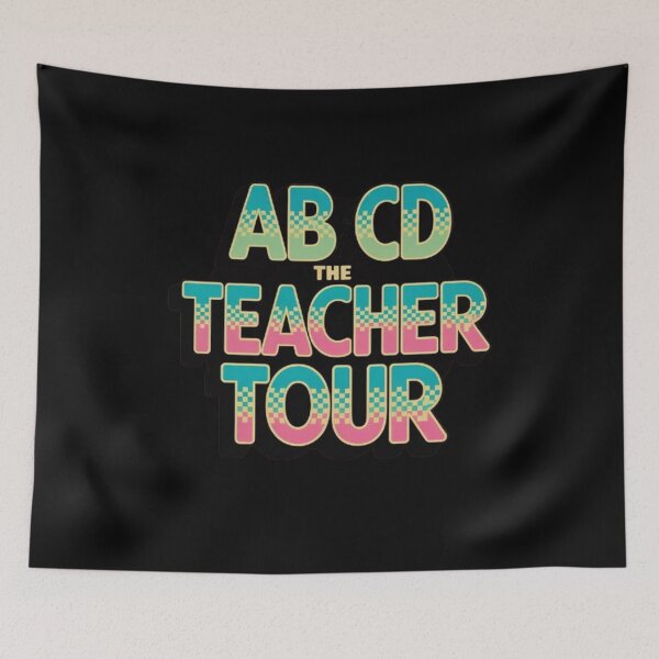 Item preview, ABCD Back To School Tour Teacher  designed and sold by BHMARTS.