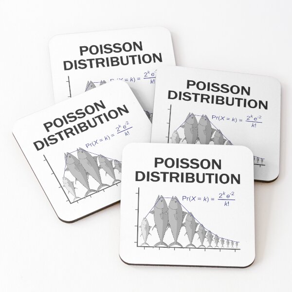 Item preview, Poisson distribution - The probability of fish! (enhanced) designed and sold by Groenendijk.