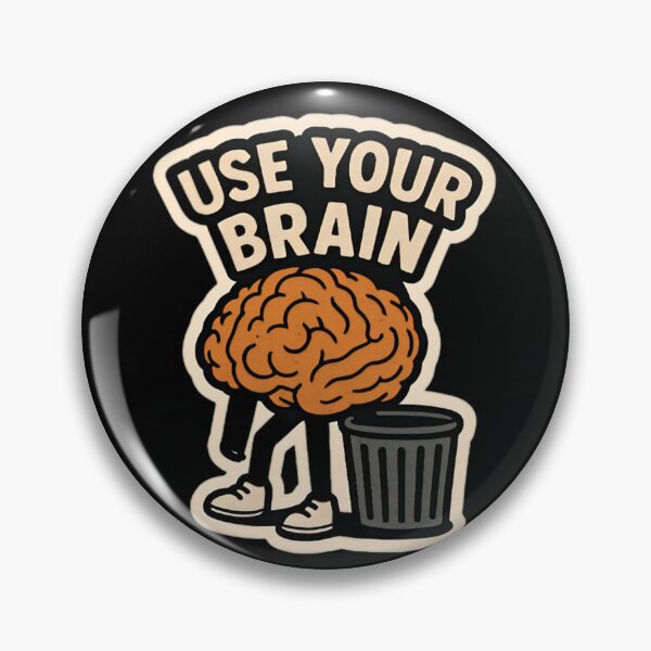 Item preview, Brain Dump Humor – Use It Smart designed and sold by Amr Siam.