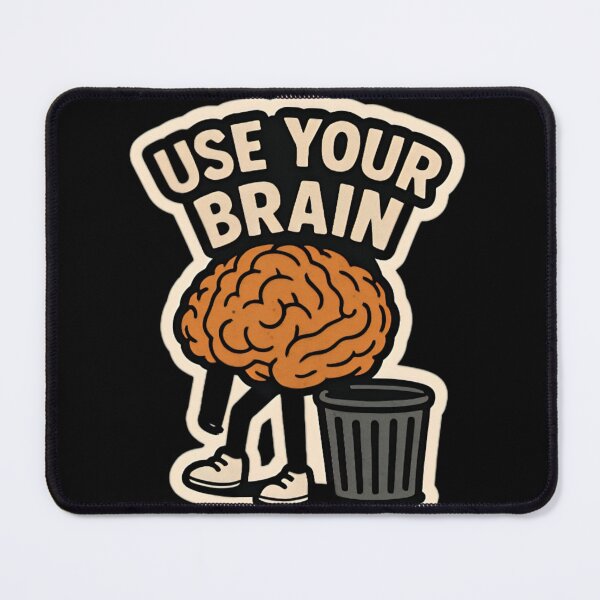 Item preview, Brain Dump Humor – Use It Smart designed and sold by Amr Siam.