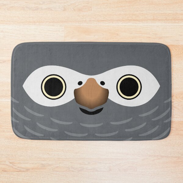 Item preview, The face of a Timneh African Grey Parrot designed and sold by INKOYADO.