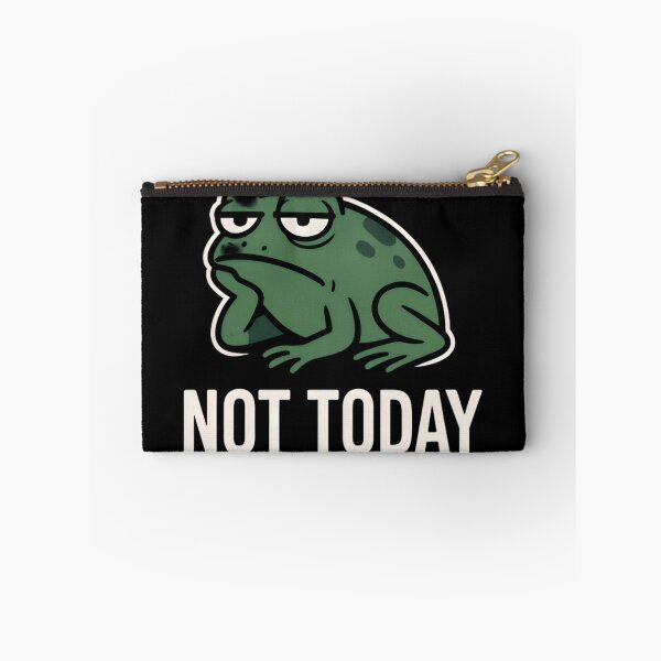 Item preview, Tired Frog Mood – Not Today Energy designed and sold by Amr Siam.