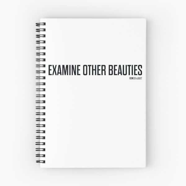 Item preview, Examine Other Beauties - Romeo and Juliet - Shakespeare designed and sold by BexGrimwood.