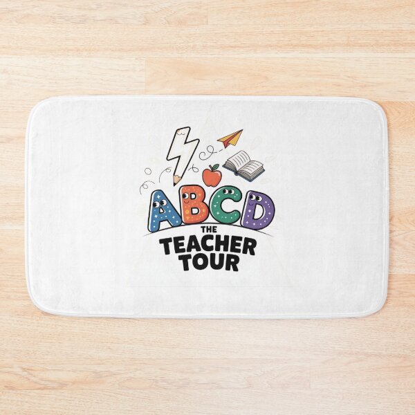 Item preview, ABCD Back To School Tour Teacher  designed and sold by BHMARTS.
