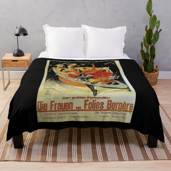 Item preview, Vintage German poster for Folies Bergere designed and sold by stevepaint.