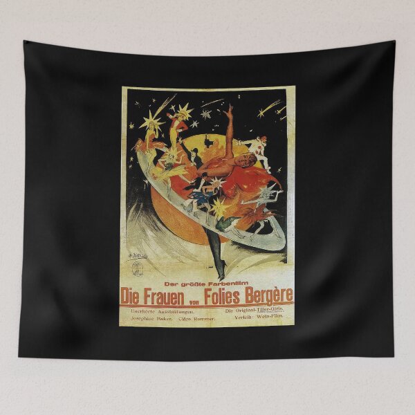 Item preview,  Vintage German poster for Folies Bergere designed and sold by stevepaint.