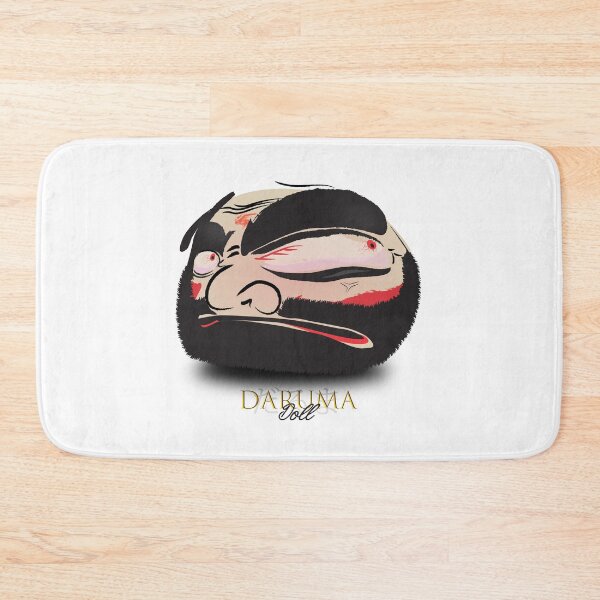 Item preview, Daruma Doll (達磨), Japanese Illustration, Traditional Talisman #01 designed and sold by Printyourspirit.