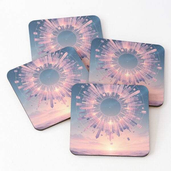 Item preview, Celestial Cityscape: The Orbital Metropolis designed and sold by oanaunciuleanu.