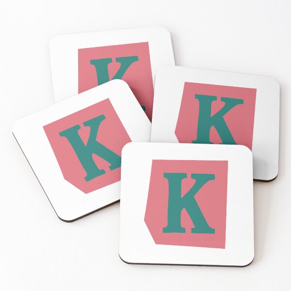 Item preview, Letter K - Colorful Cutout Paper Collage Alphabet Initial designed and sold by uncoXab.
