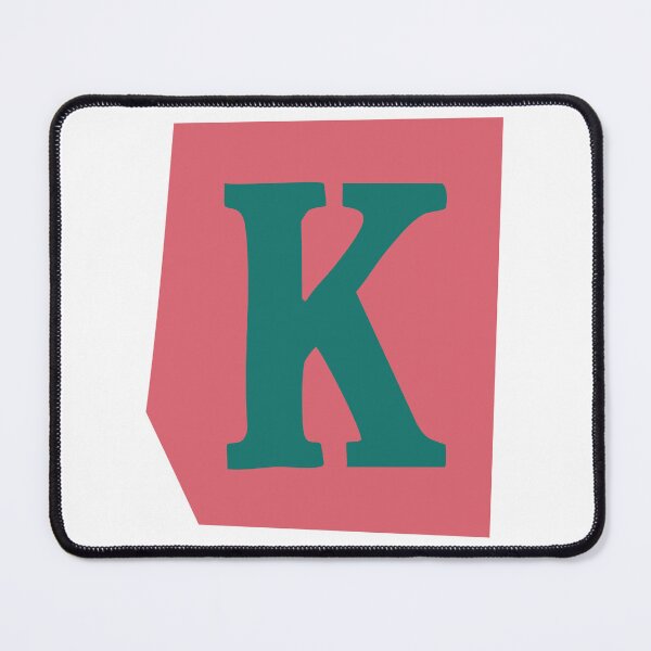Item preview, Letter K - Colorful Cutout Paper Collage Alphabet Initial designed and sold by uncoXab.