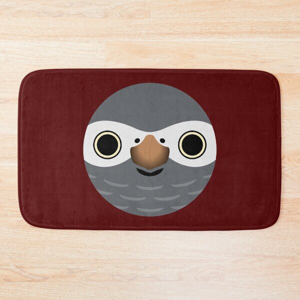 Item preview, The face of a Timneh African Grey Parrot designed and sold by INKOYADO.