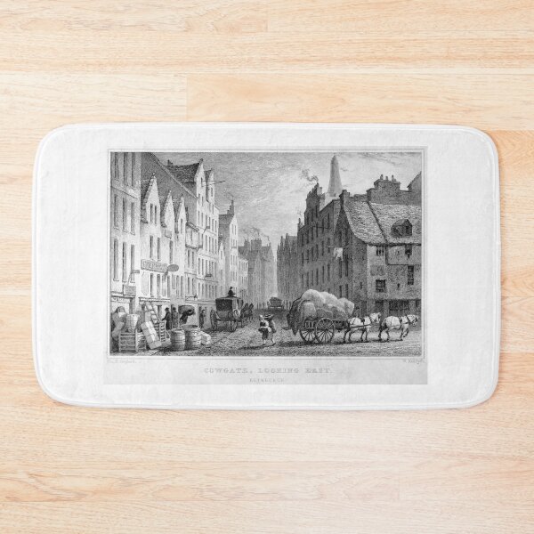 Item preview, Cowgate looking east, Edinburgh, vintage engraving from 1829 designed and sold by IconArchive.